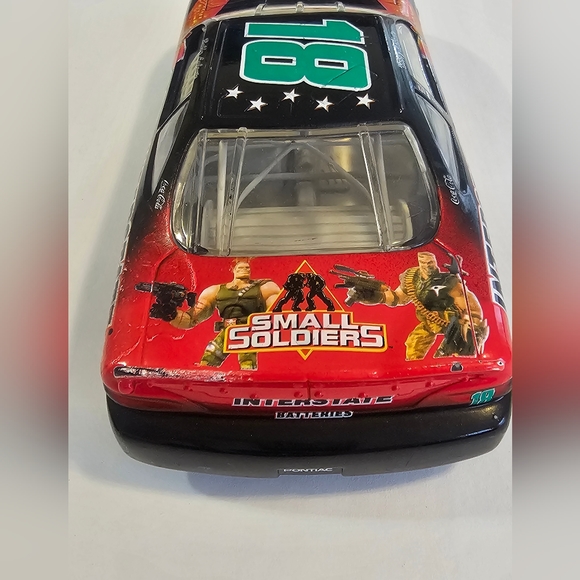 Vintage Bobby Labonte Interstate Batteries Small Soldiers Stock Race Diecast car - Picture 6 of 7